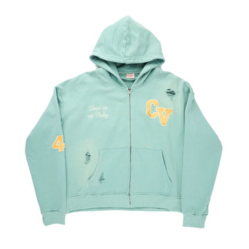 AZVA Top Dog Zip Hoodie (Mint Green)