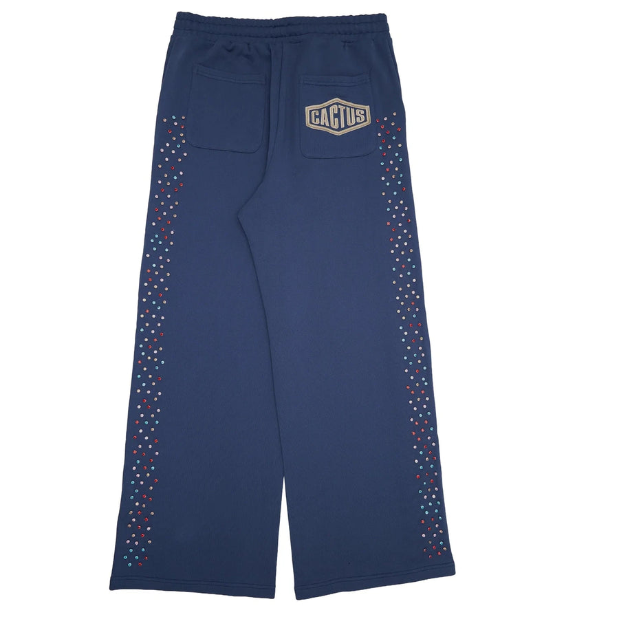 AZVA Crystal Cactus Sweats (Navy)
