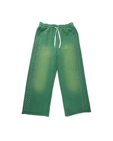 AZVA Hidden Crystal Sweats (Green)