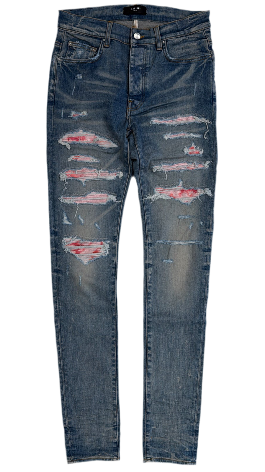 Amiri Tie Dye Bandana Thrasher Jeans 