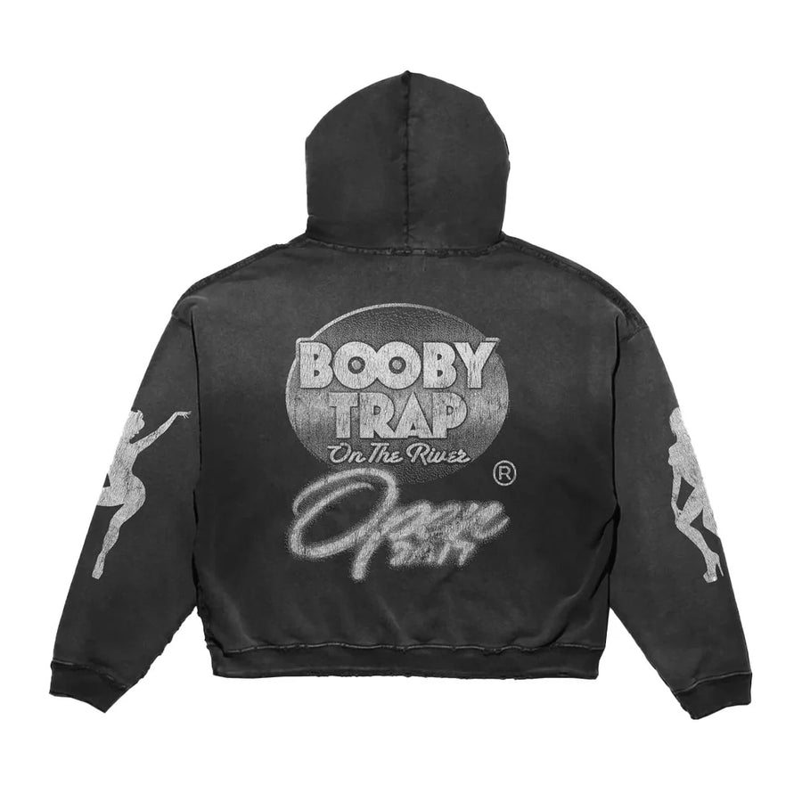 Triple Sevens Trap Logo Hoodie (Black)