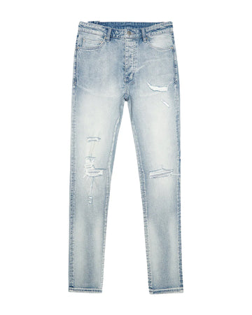 Ksubi Chitch Punk Blue Thrashed Jeans