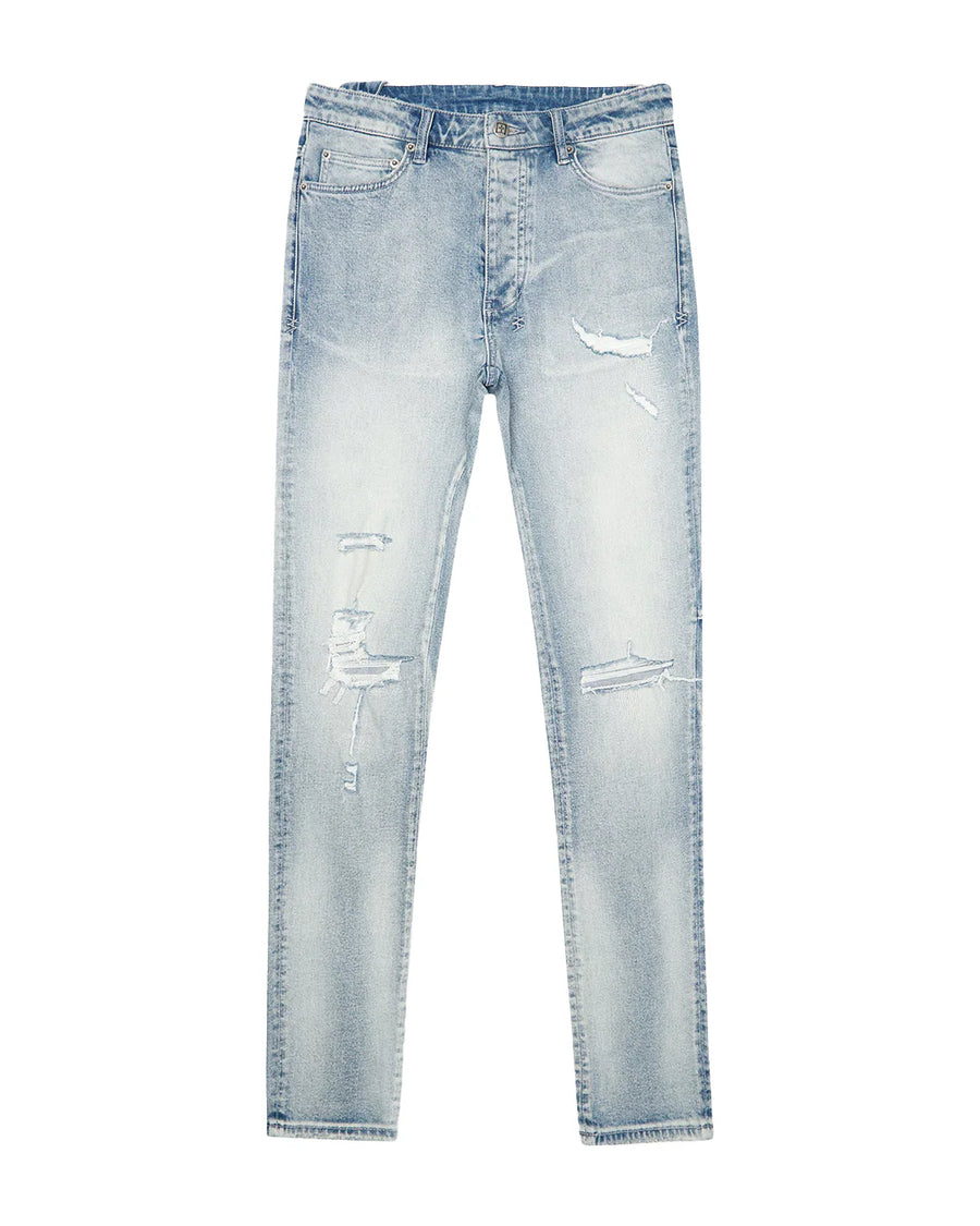 Ksubi Chitch Punk Blue Thrashed Jeans