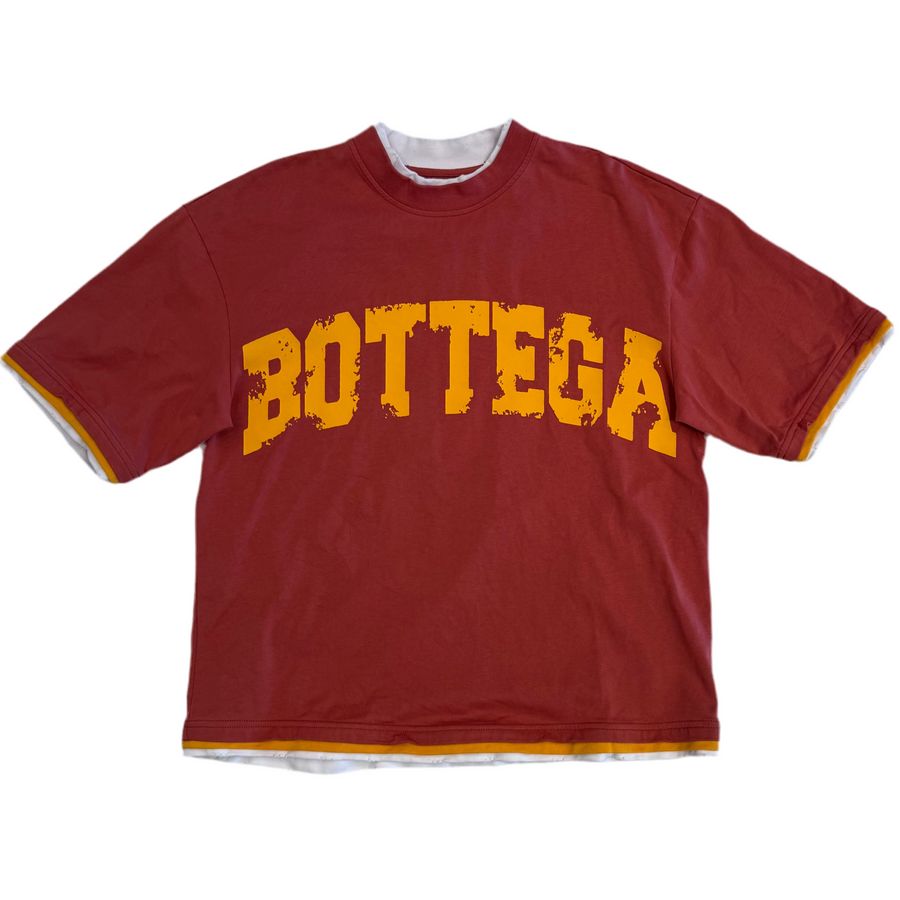 BOTTEGA DESIRES WAR T-SHIRT | RED [USED S]