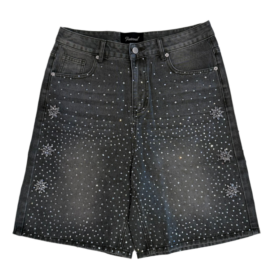 Fraternal Washed Olive Astro Jorts