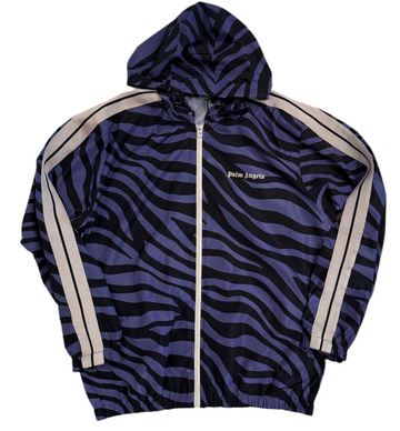 Palm Angels Aftersport Zip Up “Black/Purple” [USED M]