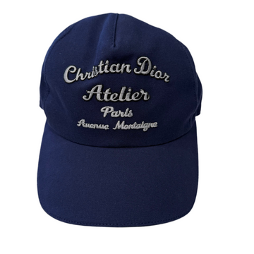 Christian Dior Atelier Canvas Baseball Cap