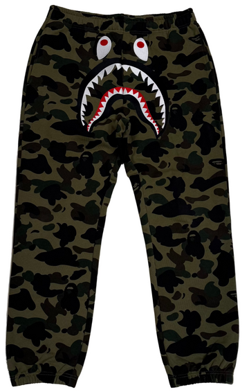 BF | BAPE 1st Camo Shark Sweatpants 
