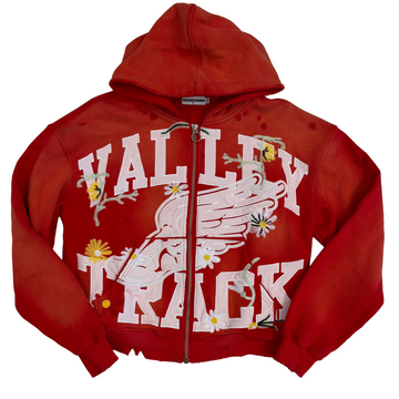 BF | Vale Forever Red Garden Zip [USED S]