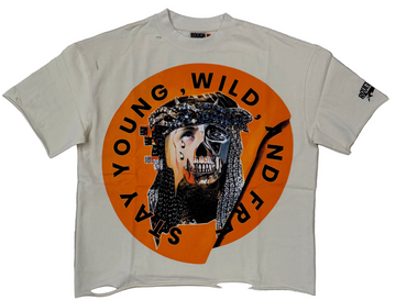 RoughPlay Jesus Piece T-Shirt (Orange)