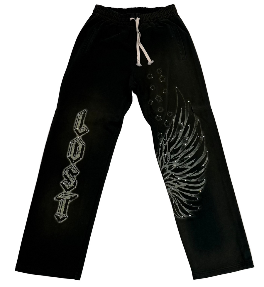 Lost Intricacy Flare Sweatpants 