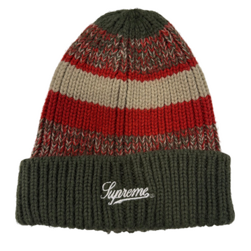 Supreme Mixed Stripe Beanie 
