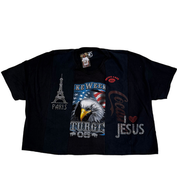 Amis Et Fleurs Repair Service Tee (Black)