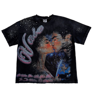 Vale Forever Fated Yours Bling Tee (Black) [USED M]