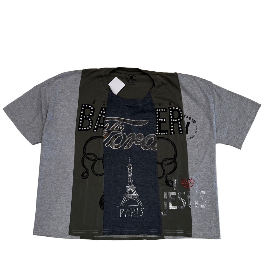 Amis Et Fleurs Repair Service Tee (Black)