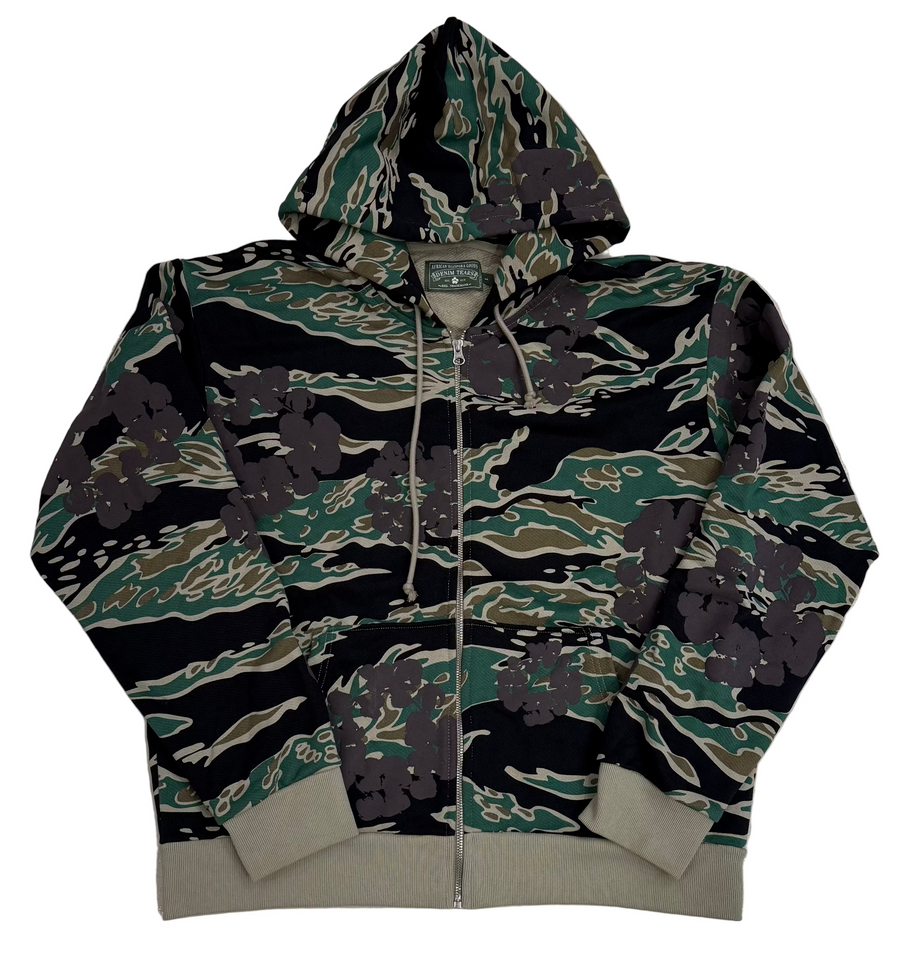 BF | Denim Tears Wreath Zip Hoodie 