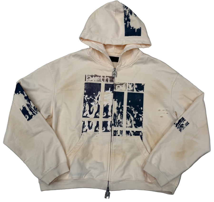 BF | BIRTH OF ROYAL CHILD FLASHLIGHT HOODIE IN WHITE [USED XL]