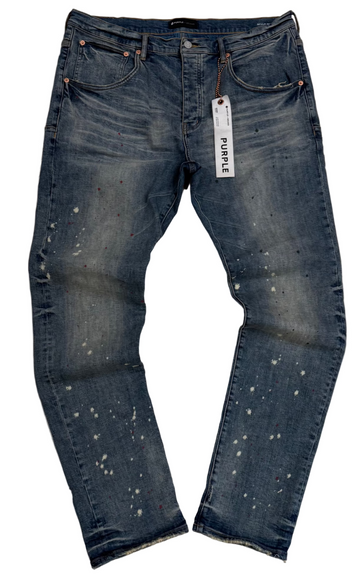 BF | Purple Brand Vintage Spotted Indigo Wash Jeans [USED 38W]