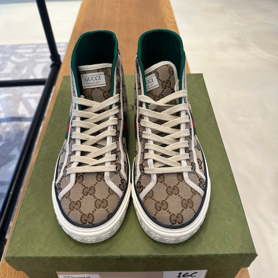 Gucci Tennis 1977 Canvas High Top 