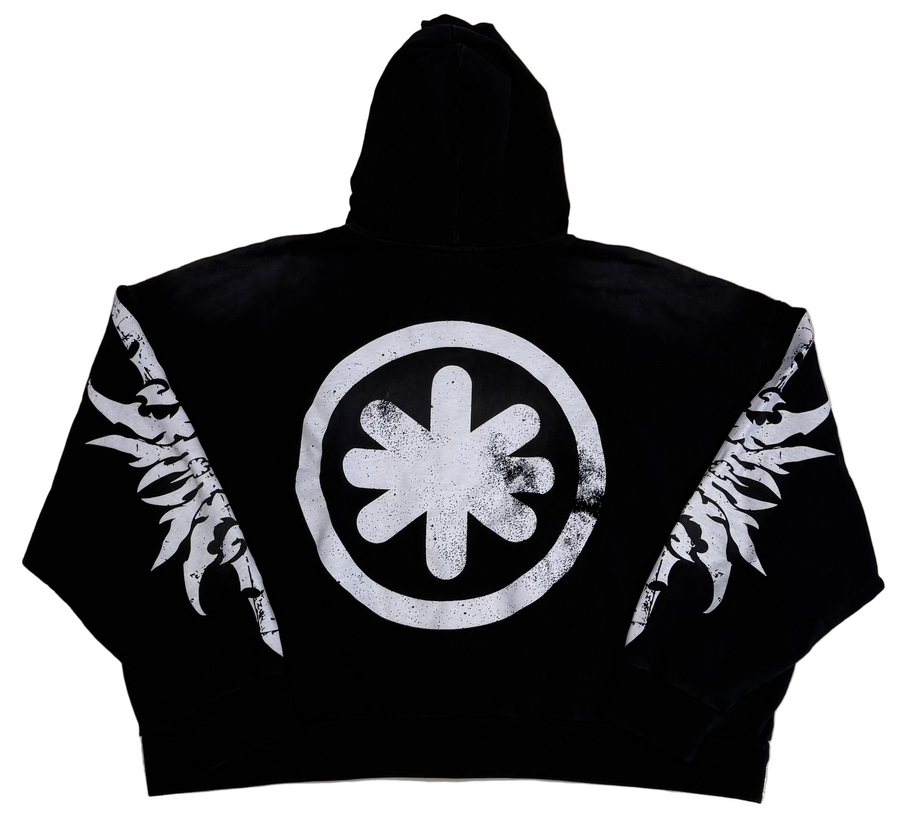 BF | LOSTSHDWS Complexcon Acid Wash Zip Up [USED XL]