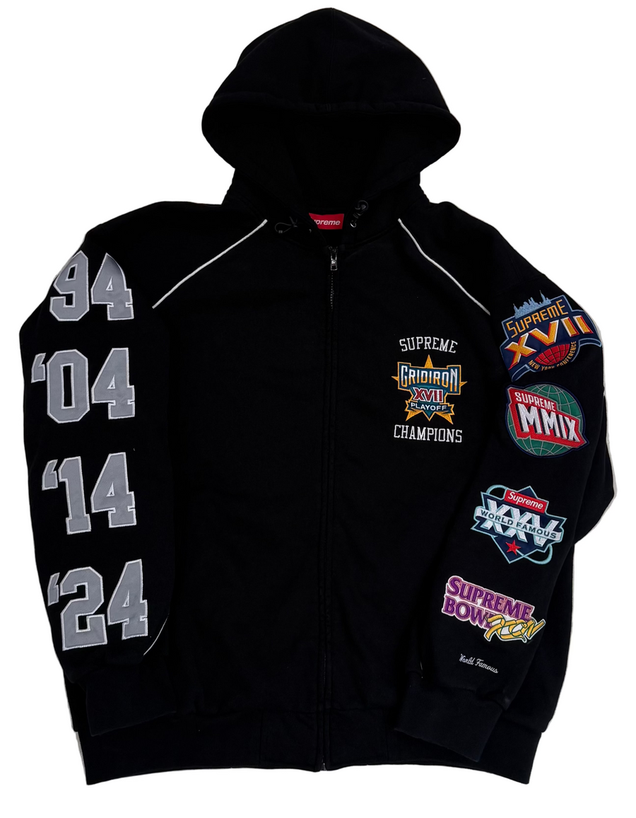 BF | Supreme Playoffs Zip Up Hooded Sweatshirt 