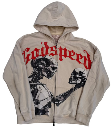 BF | Godspeed Man vs. AI Zip Up Hoodie 