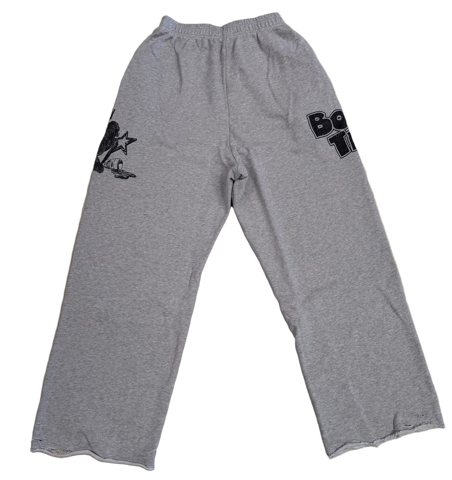 Triple Sevens Trap Logo Sweatpants (Grey)