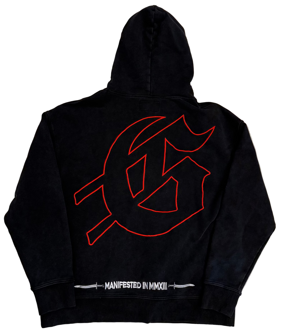 BF | Godspeed Mankind vs Ai Embroidered Hoodie 