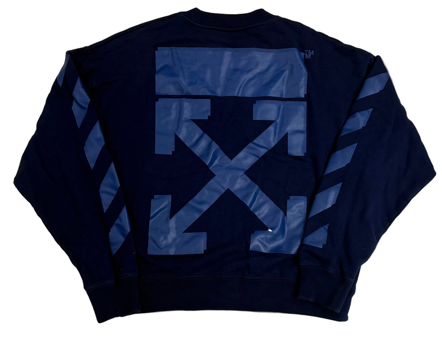 BF | Off-White Rubber Arrow Skate Crewneck 