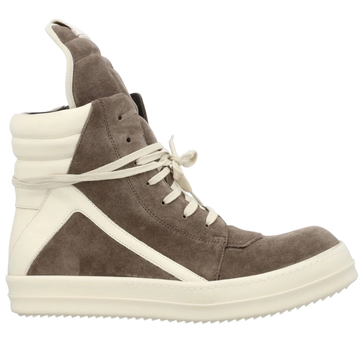Rick Owens Geobasket Sneakers in Dust/Milk