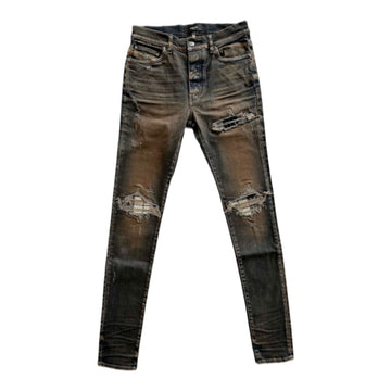 Amiri MX1 Plaid Jean 