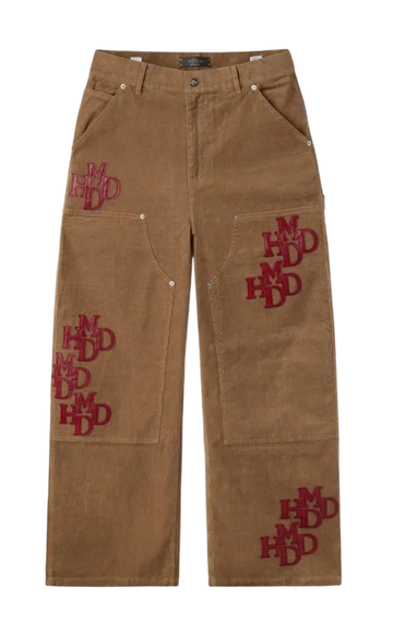 HMDD PATCH CORD DOUBLE KNEE PANT
