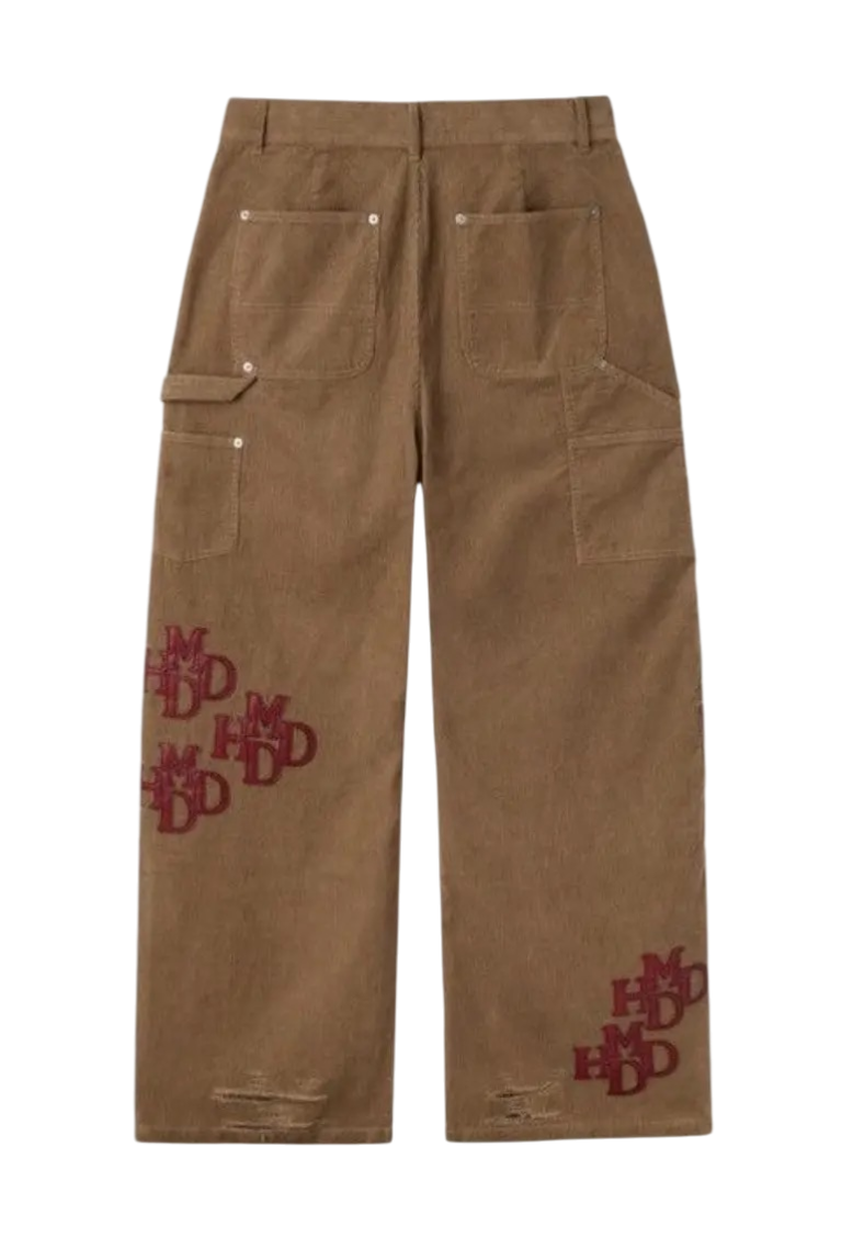 HMDD PATCH CORD DOUBLE KNEE PANT