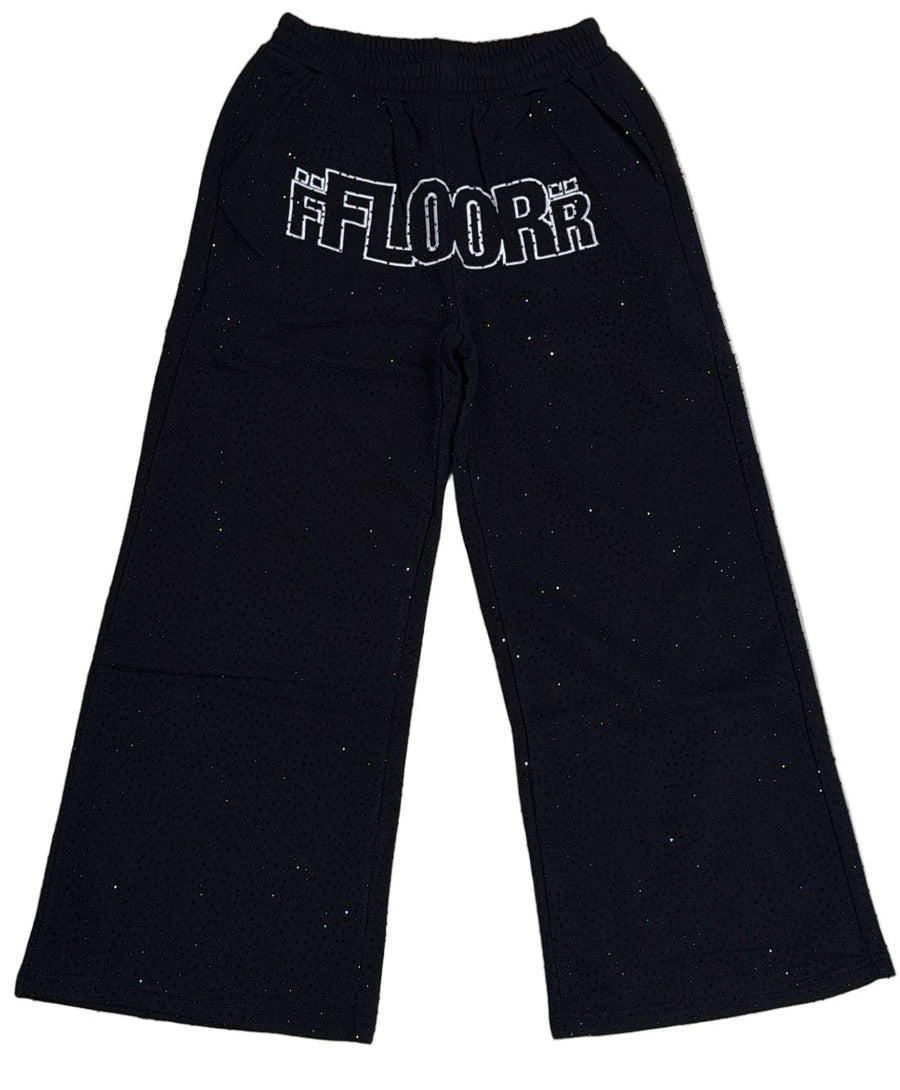 FLOOR914 BLACK VVS SWEATPANTS