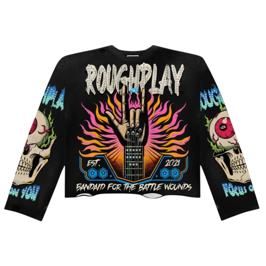 RoughPlay Rock Sign Long Sleeve (Black)
