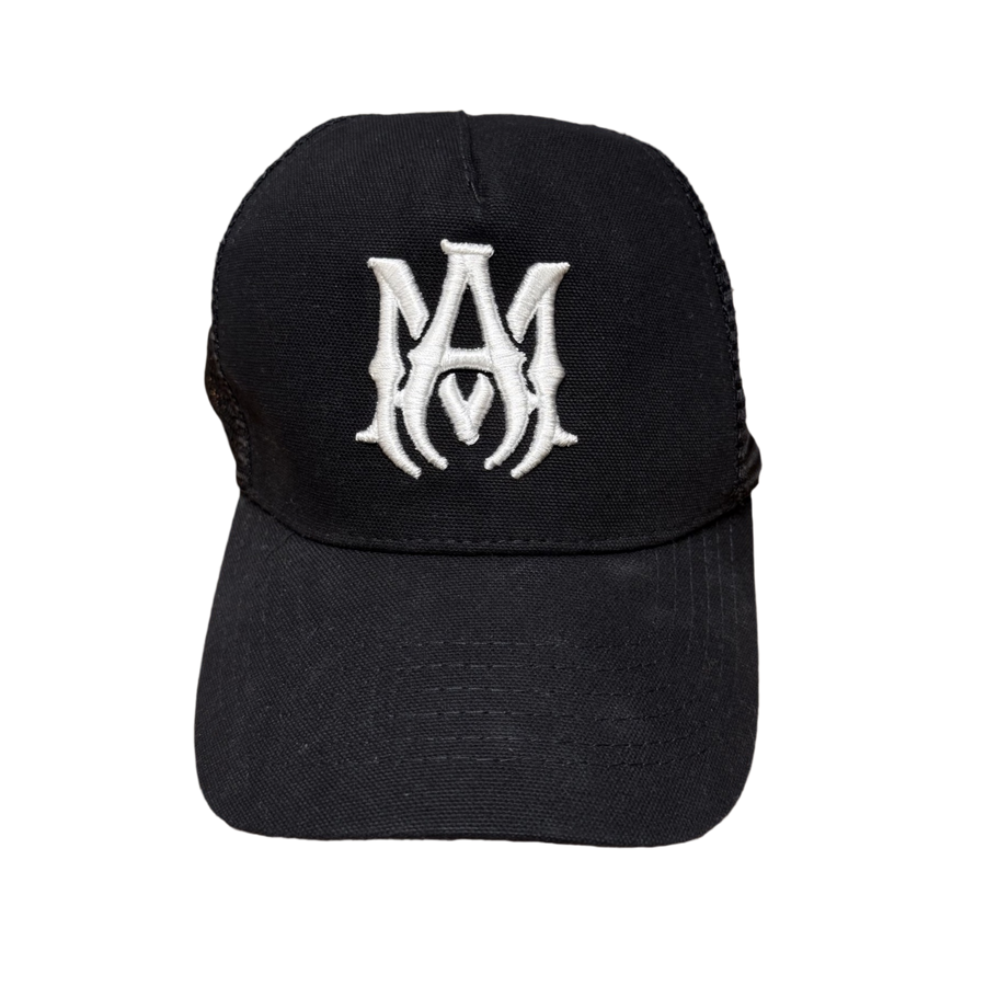Amiri MA Logo Trucker Hat 