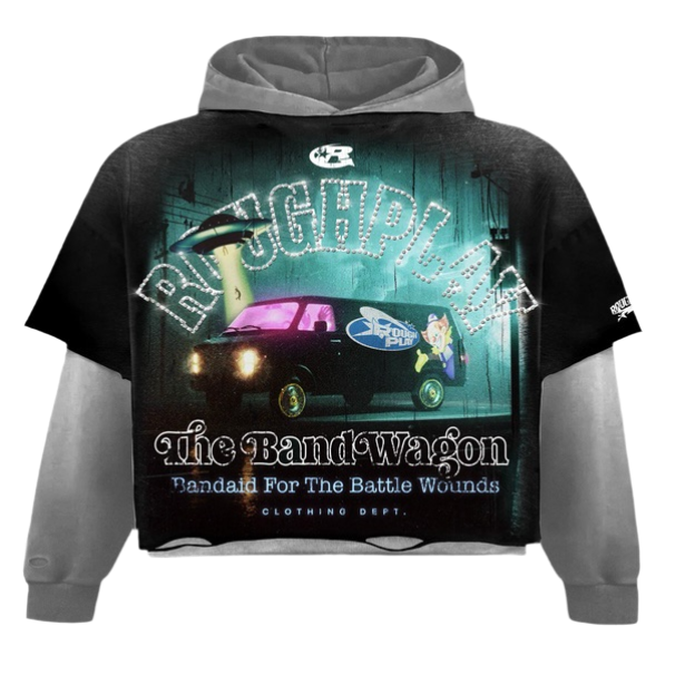 RoughPlay Bandwagon T-Shirt Hoodie