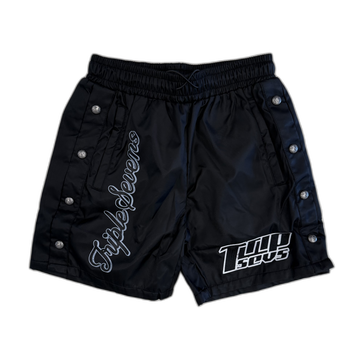 Triple Sevens Black Nylon Shorts