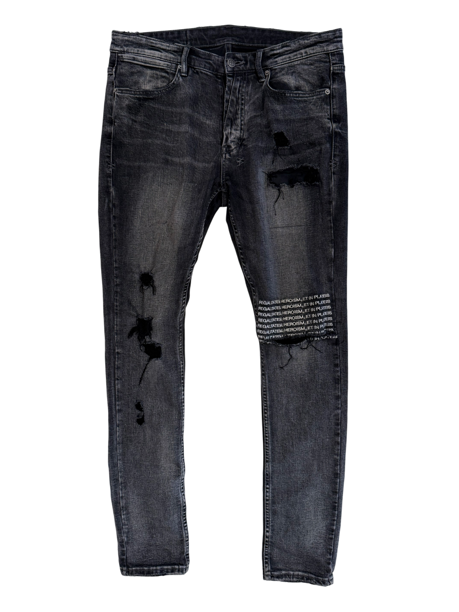 Ksubi Van Winkle Angst Plateis Jeans 