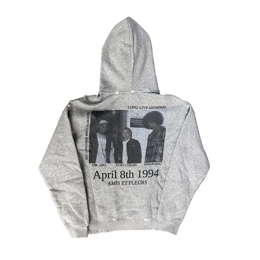 Amis Et Fleurs Baby Boy Kurt Zip Hoodie