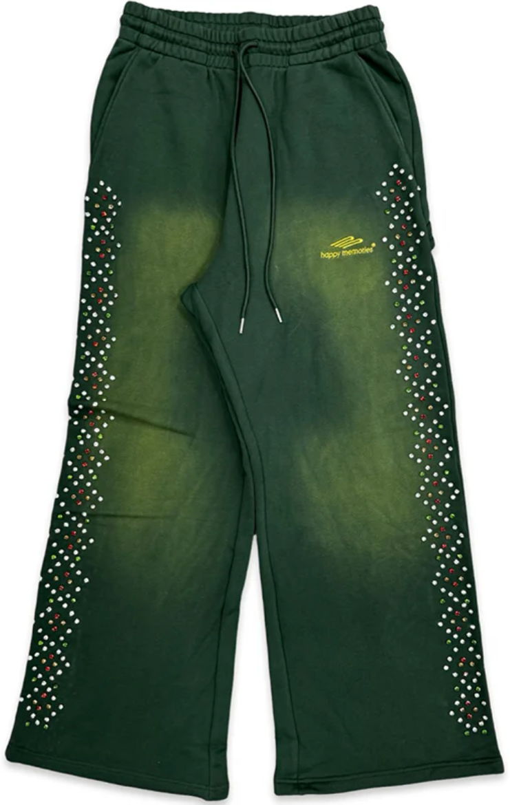 HMDD Green Crystal Sweatpant