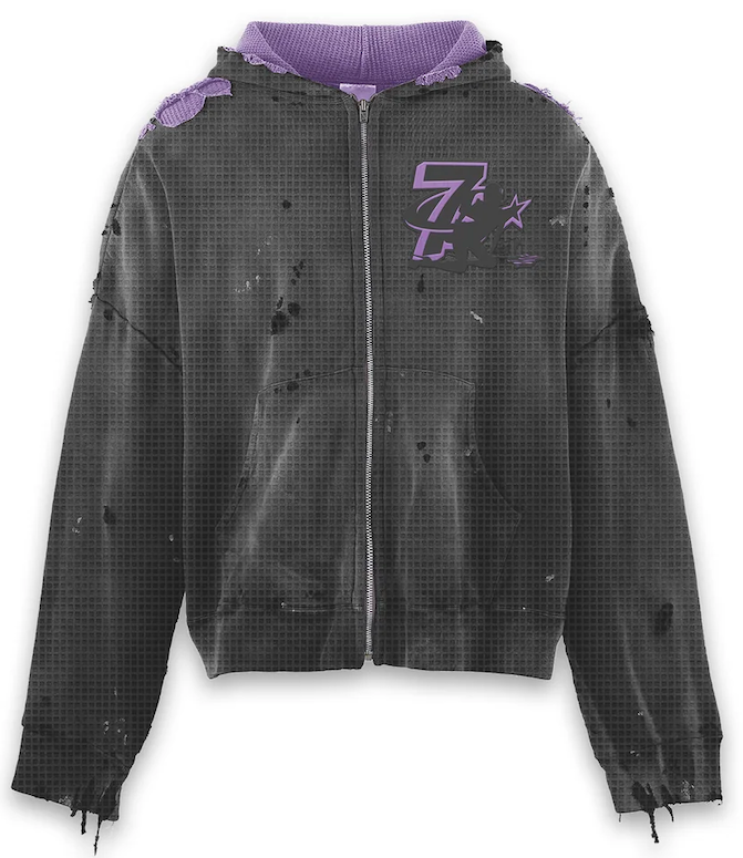 Triple Sevens Trap Reversible Zip