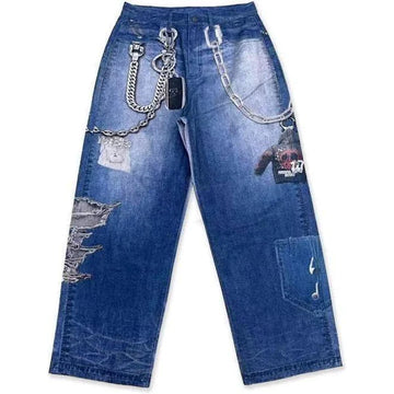 Triple Sevens 2D Denim Jeans (Blue)