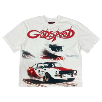 Godspeed Abu Dhabi Desert Challenge T-Shirt (White)