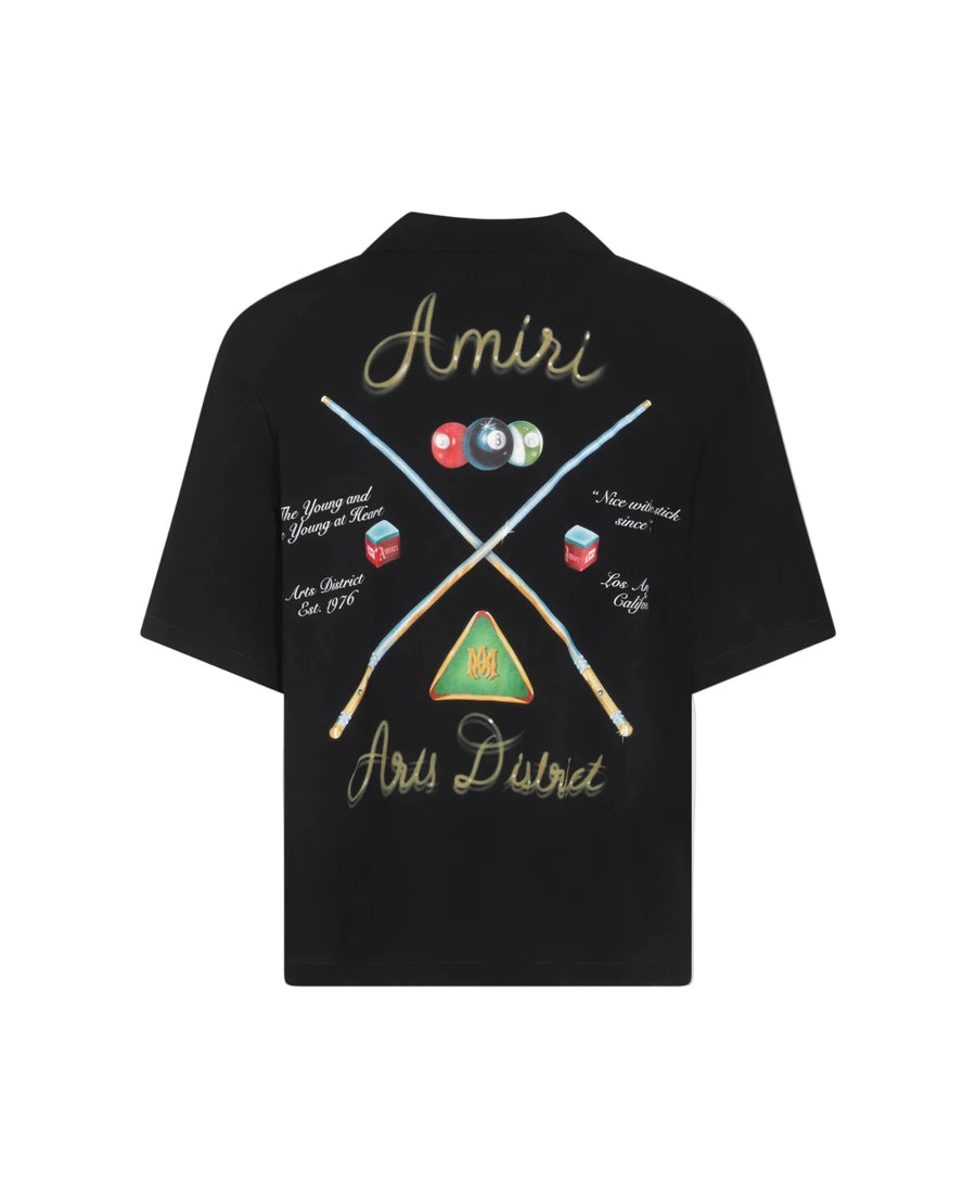 Amiri Pool Cue Bowling Shirt 
