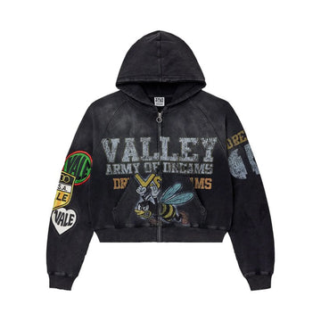 Vale Forever Army Zip Up (Black)