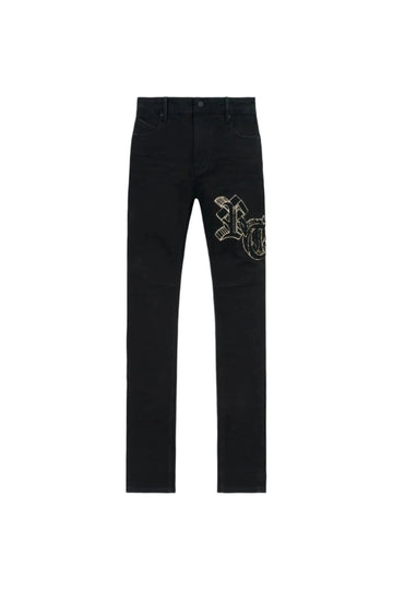 RTA Bryant Skinny Jean | Black OG Patch
