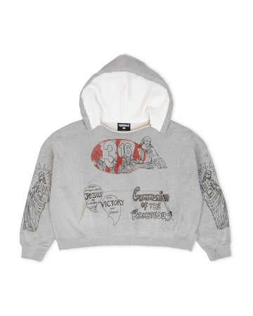 Righteous 3:16 Distressed Hoodie