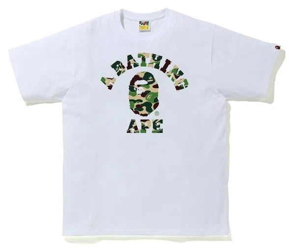 BAPE ABC Camo College Tee T-Shirt 
