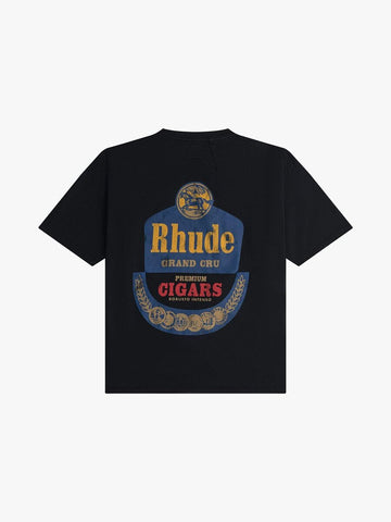Rhude Black Grand Cru T-Shirt